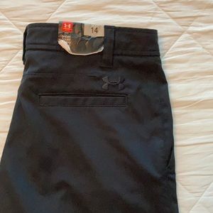 Size 14 Boys Golf Shorts Under Armour